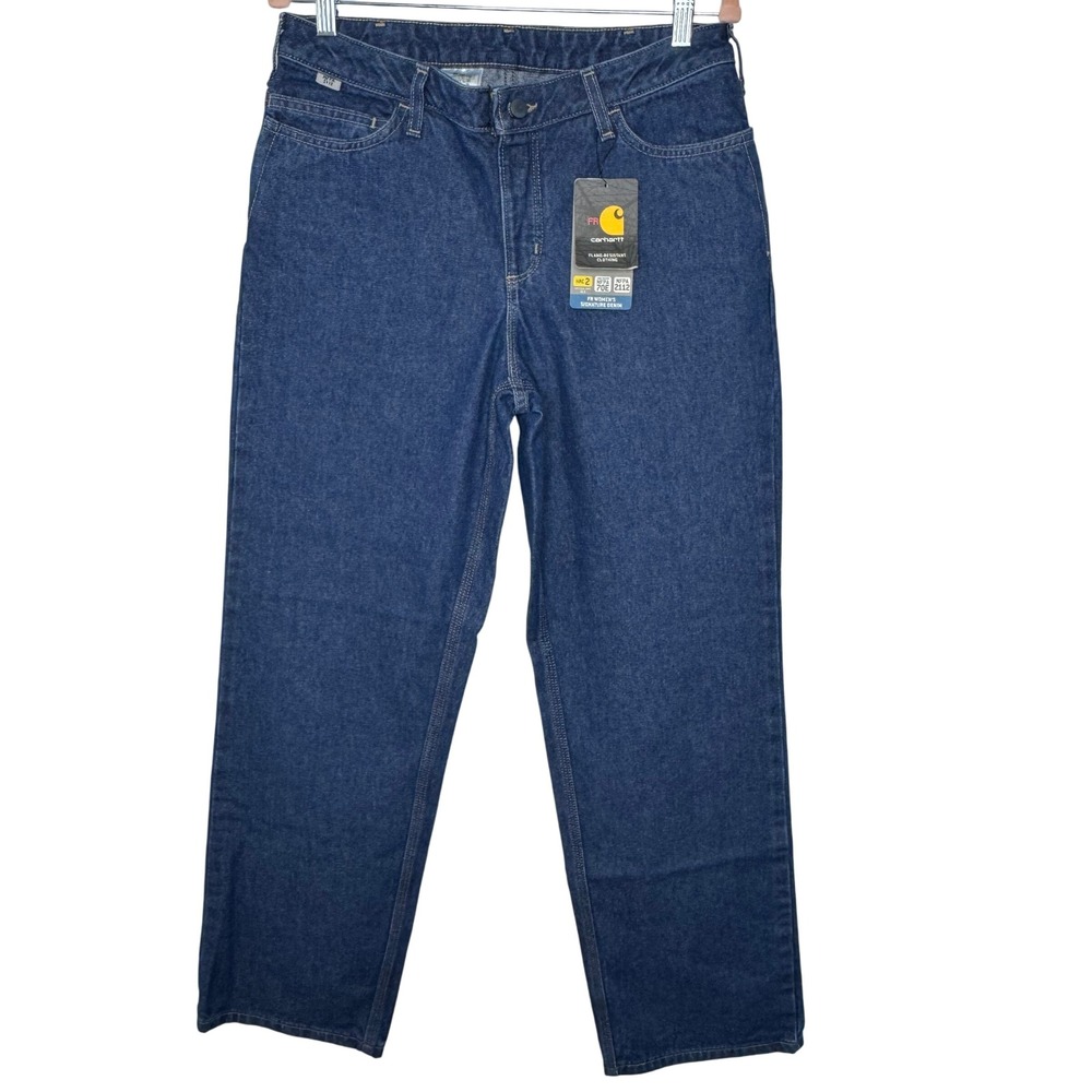 New Carhartt Womens FR jeans‎ 8x32
